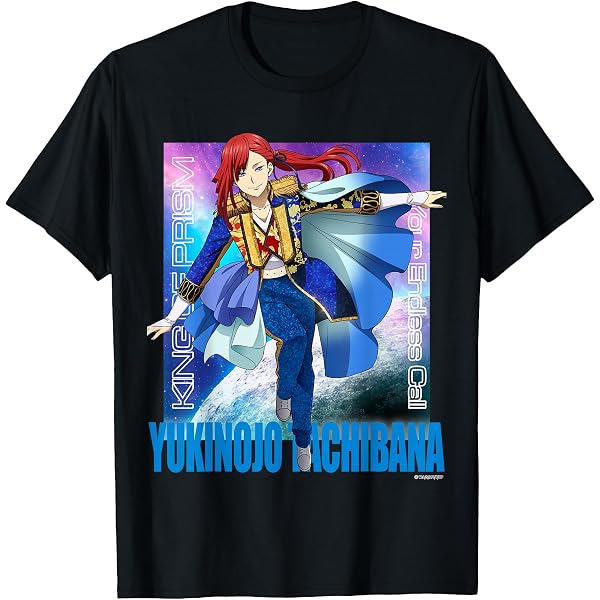 Amazon | KING OF PRISM フェイスシリーズ 太刀花ユキノジョウ Tシャツ
